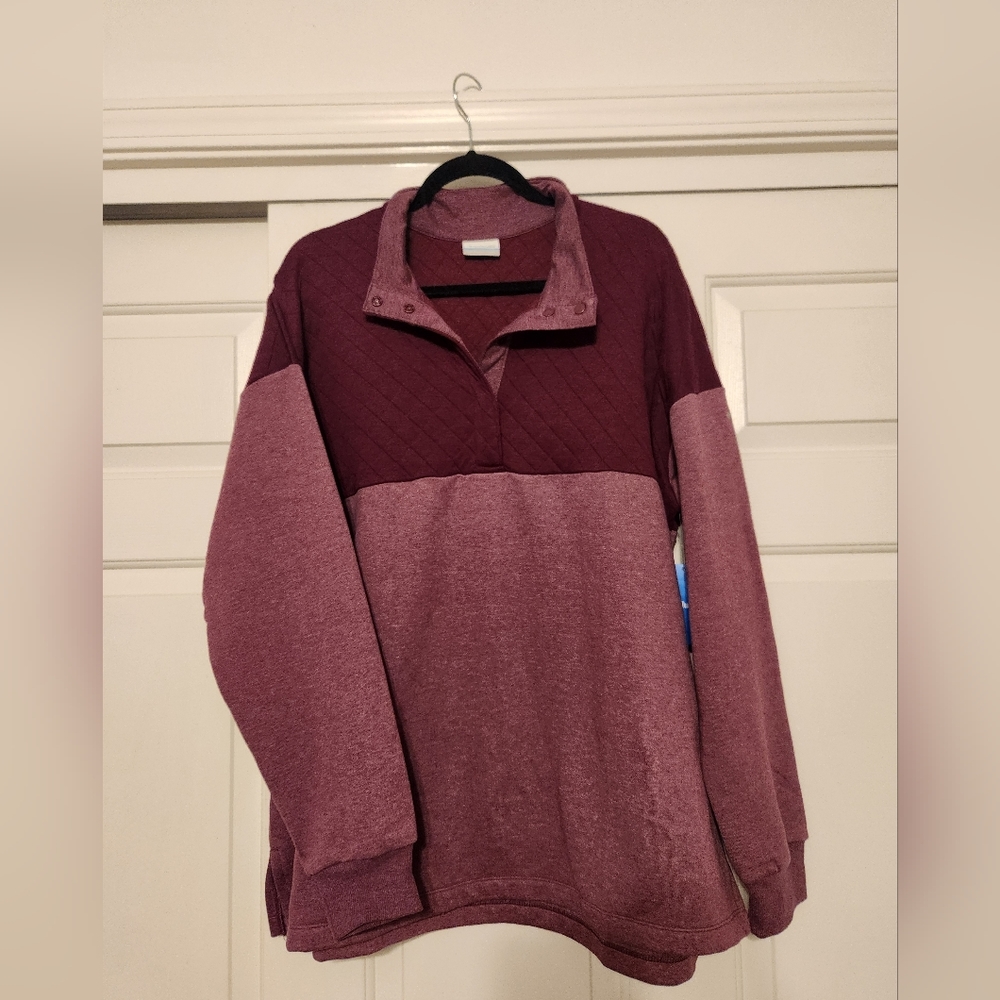 Columbia quilted pullover